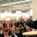 Präsentation einer Führungskraft