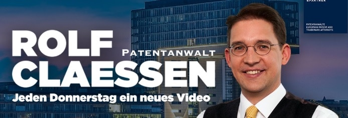 Markenrecht und Patente: Videos von Rolf Claessen