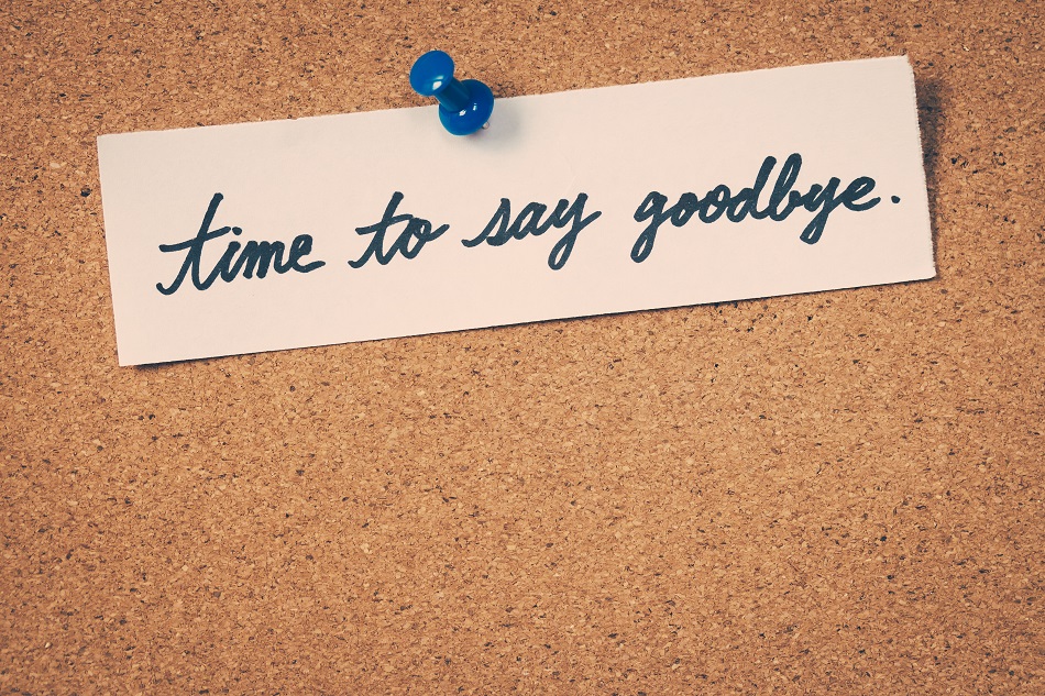 Time to say goodbye Time to say goodbye