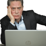 Bernd Geropp frustiert