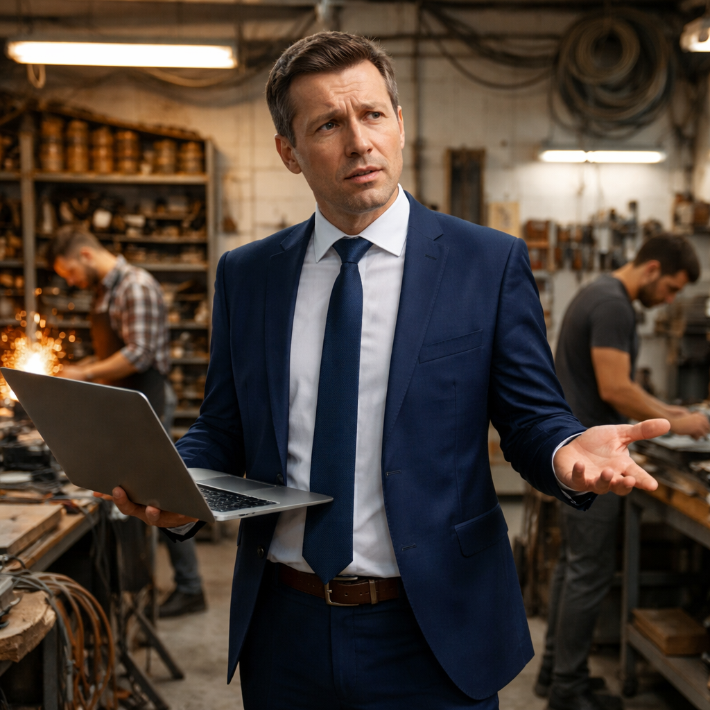 Konzernmanager im KMU