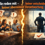 Diskussion und Entscheidung im Büro