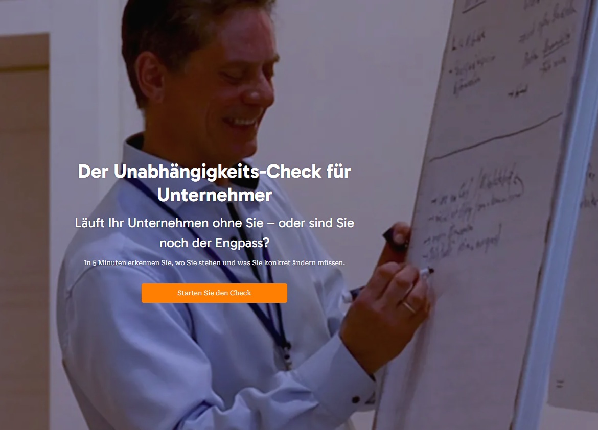 Der Unabhängigkeits-Check für Unternehmer