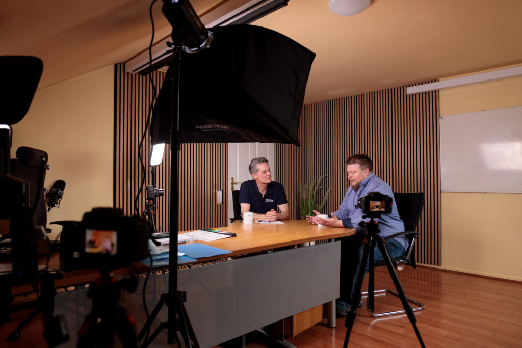 Maik Pfingsten und Bernd Geropp
